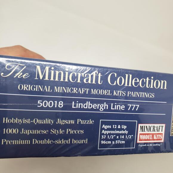 NEW! Lindbergh Line 777 Minicraft Model Line - Hobby Puzzle Activity Gift - Picture 5 of 6